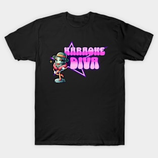 Funny Karaoke Diva T-Shirt